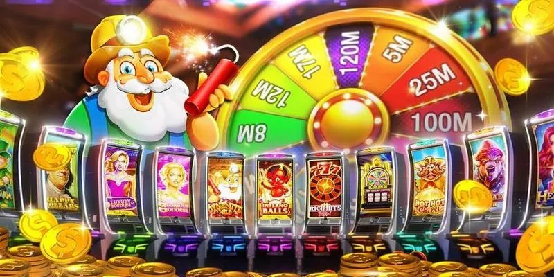 Nhiều dòng game quay hũ hấp dẫn góp mặt tại V9BET